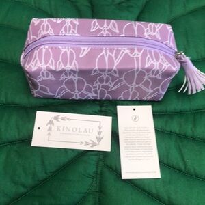 NWT Manaola Kinolau lavender purple ohe case kapualiko print. OS